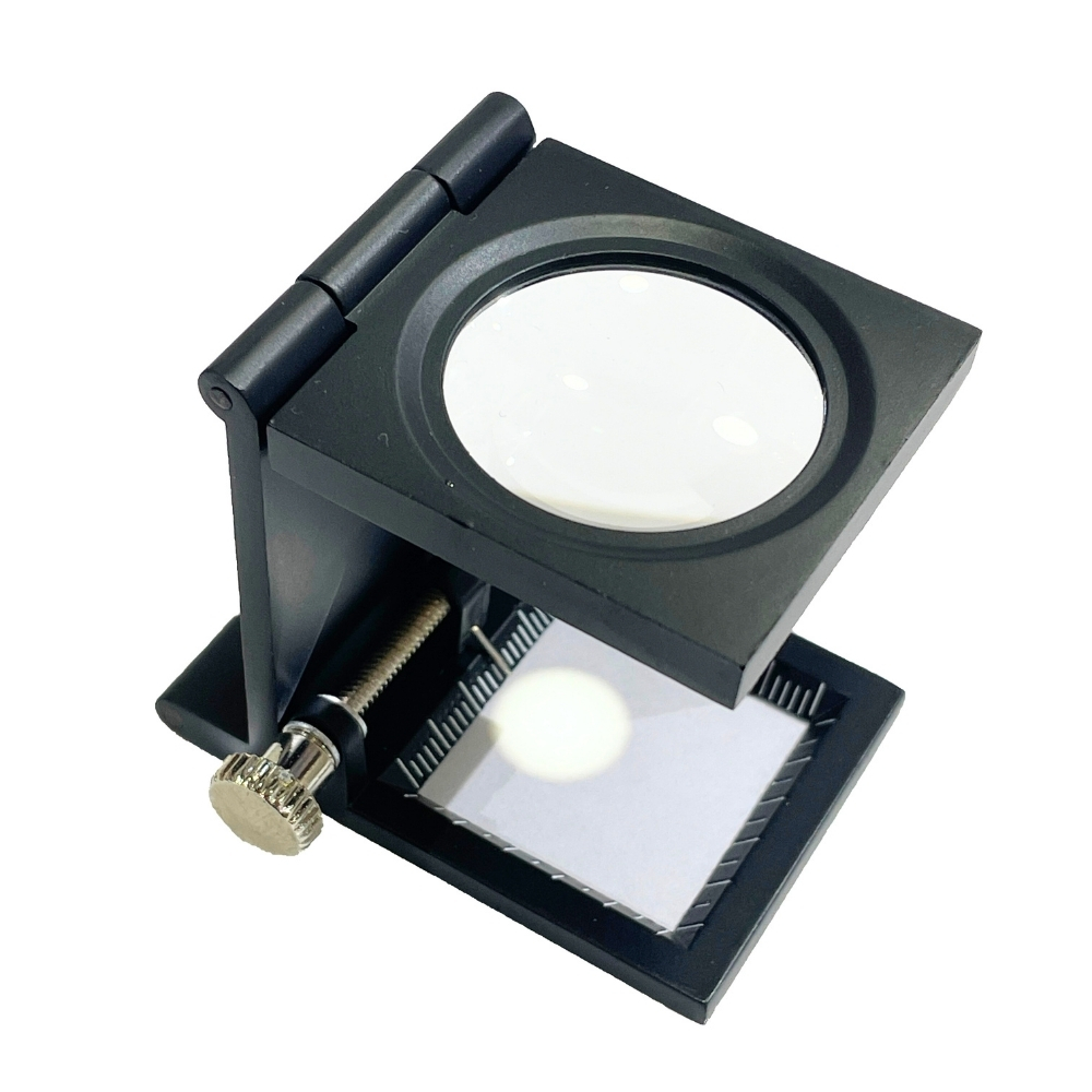 Vera Sanat Kumpaslı Hassas Dereceli Katlanır El Büyüteci