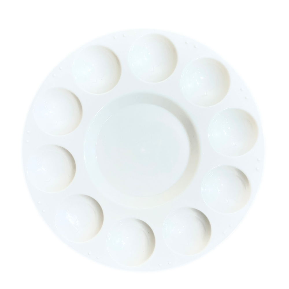 Vera Sanat Sert Plastik Palet 10+1 Godeli 17 cm