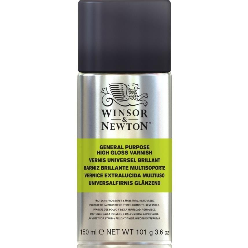 Winsor Newton All Purpose High Gloss Vernik Sprey Ekstra Parlak 400 ml