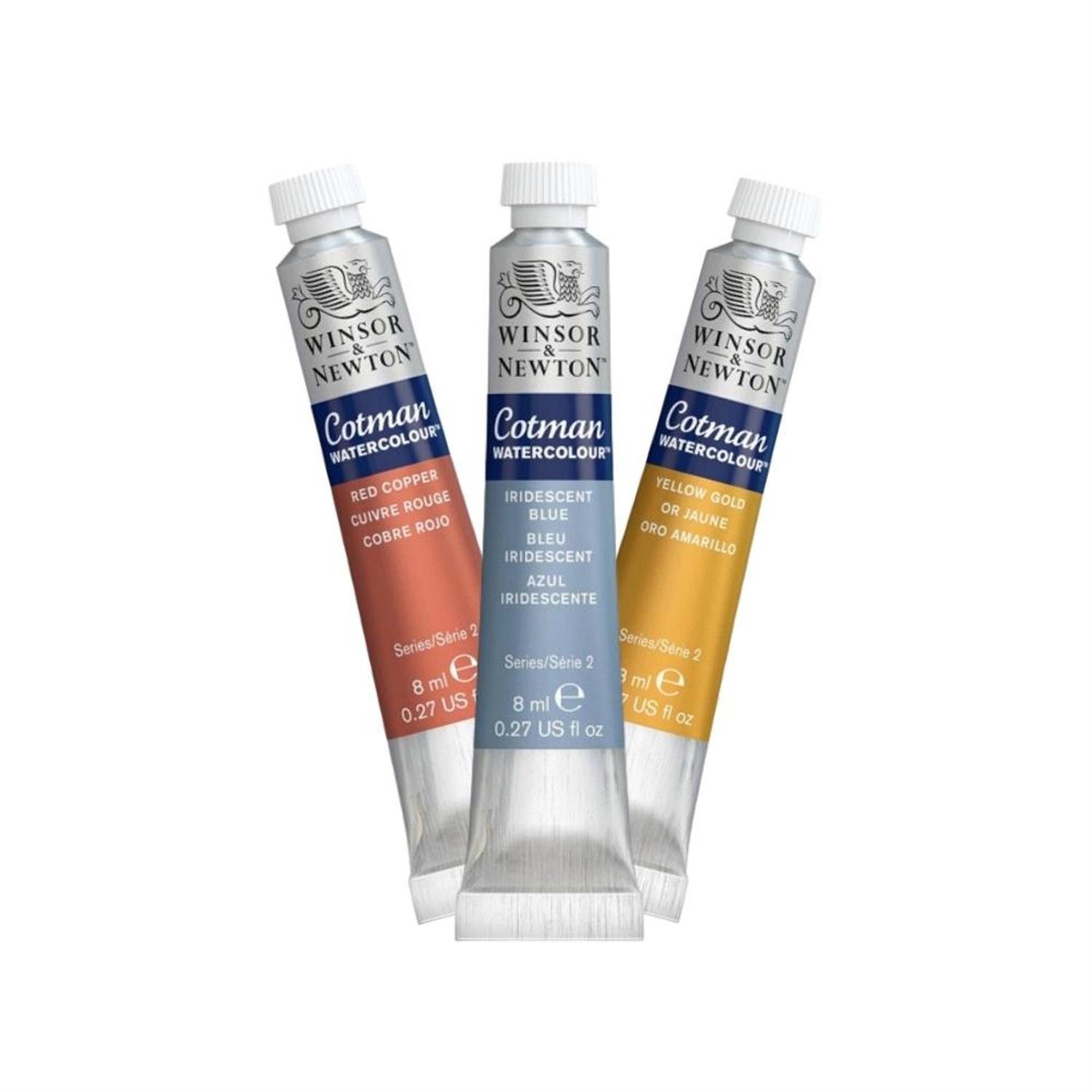 Winsor Newton Cotman Tüp Yaldız Sulu Boyalar 8 ml