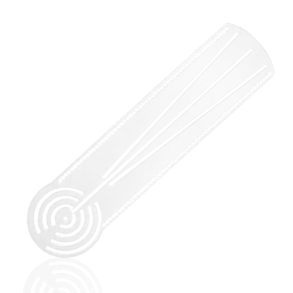 Yuvarlak Tezhip ve Kaligrafi Teknik Çizim Cetveli 30 cm