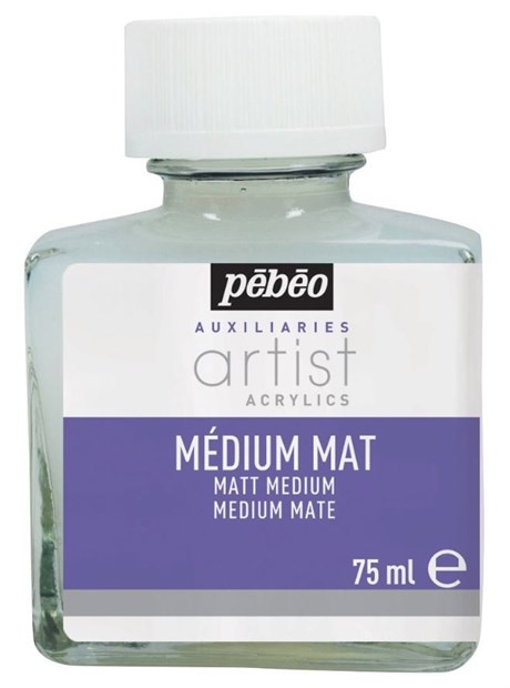 Pebeo Medium Mat Acrylics 75 ml