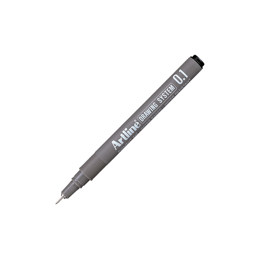 Artline Drawing System Teknik Çizim Kalemi Siyah 0.1 mm