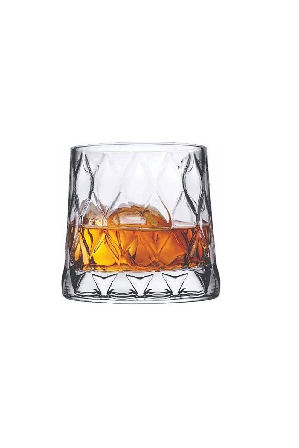 Paşabahçe 6 lı Leafy Viski Bardağı 300 cc 420194