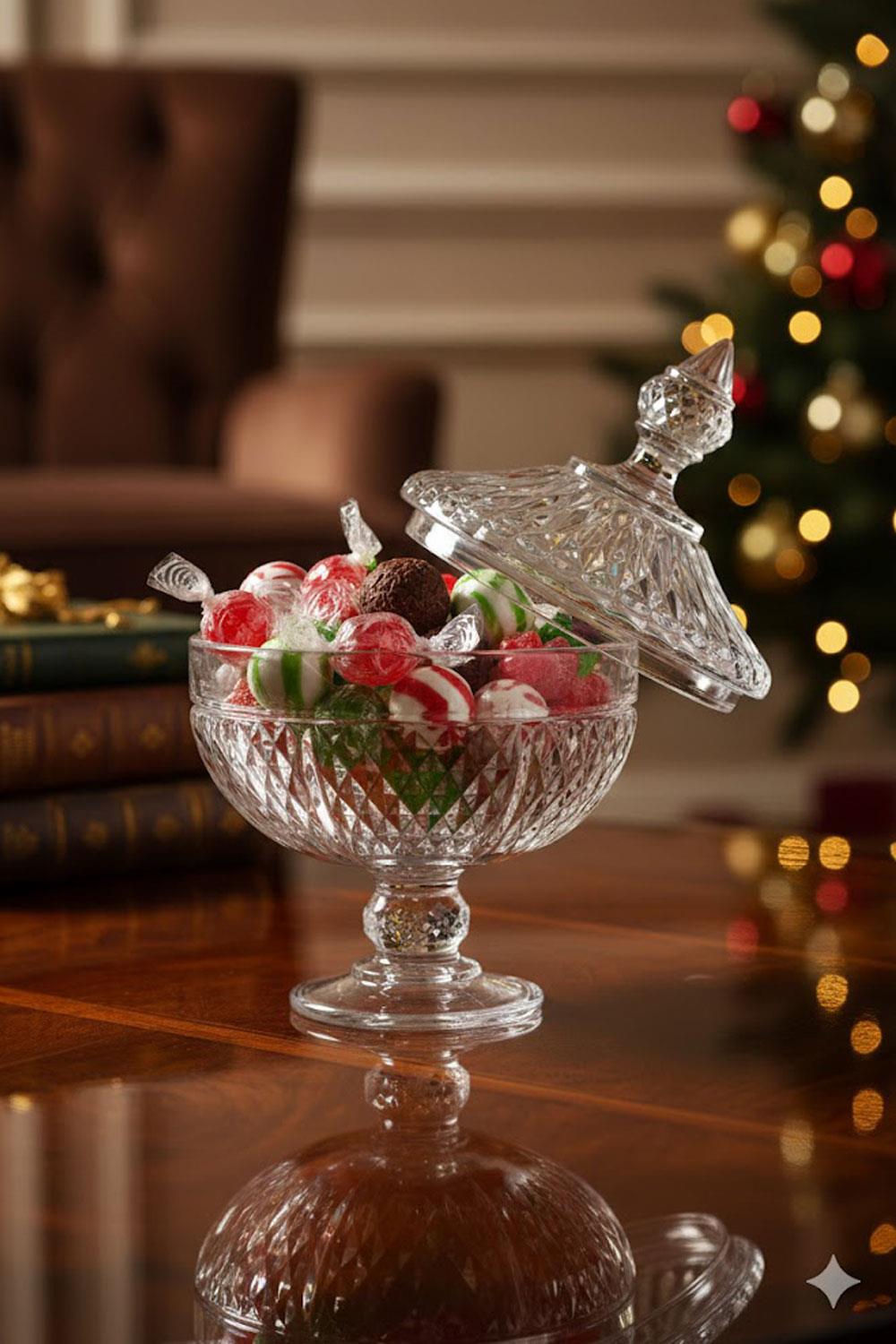 Paşabahçe 97242 Diamond Cam Şekerlik