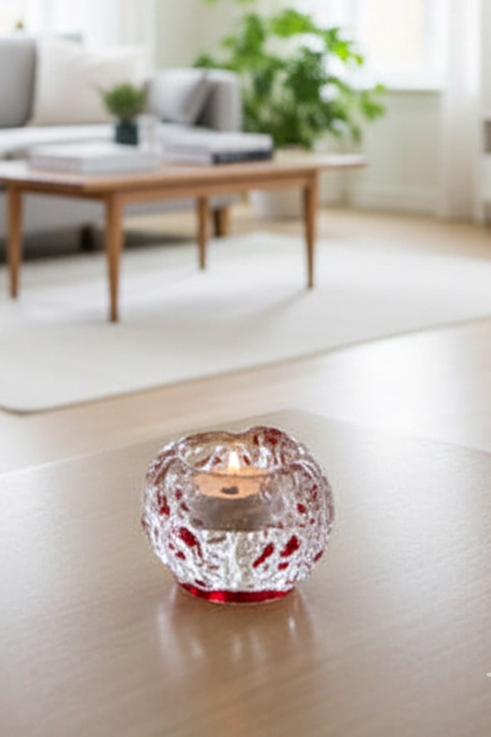 Paşabahçe El İmalatı Tealight Mumluk İçi Renkli 1 Adet 25266