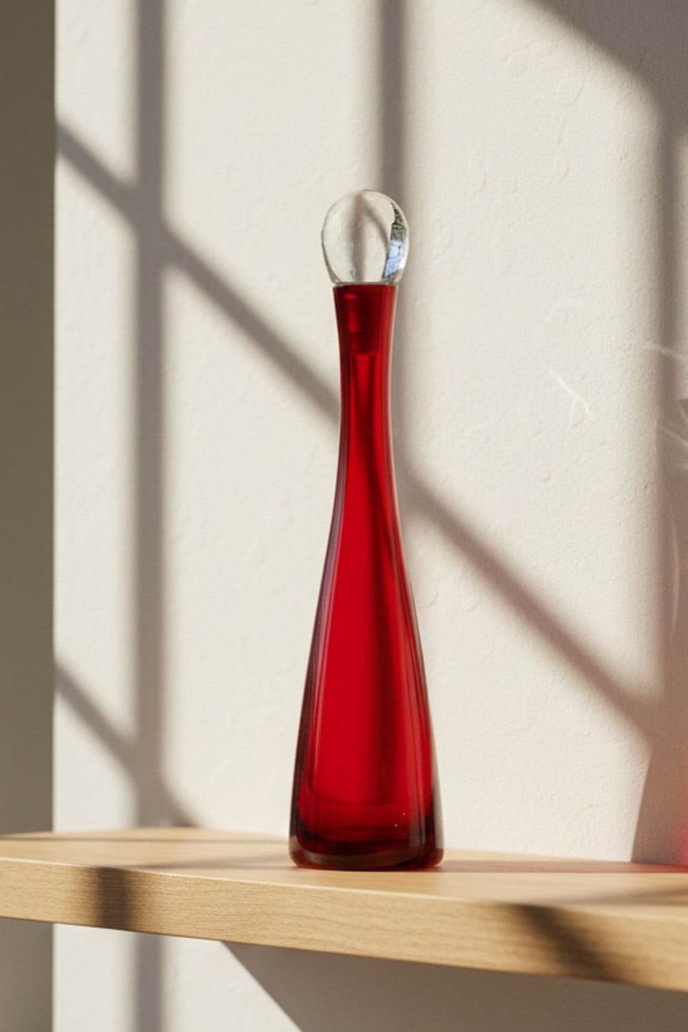 Paşabahçe Kristal El İmalatı Kırmızı Karaf 90689