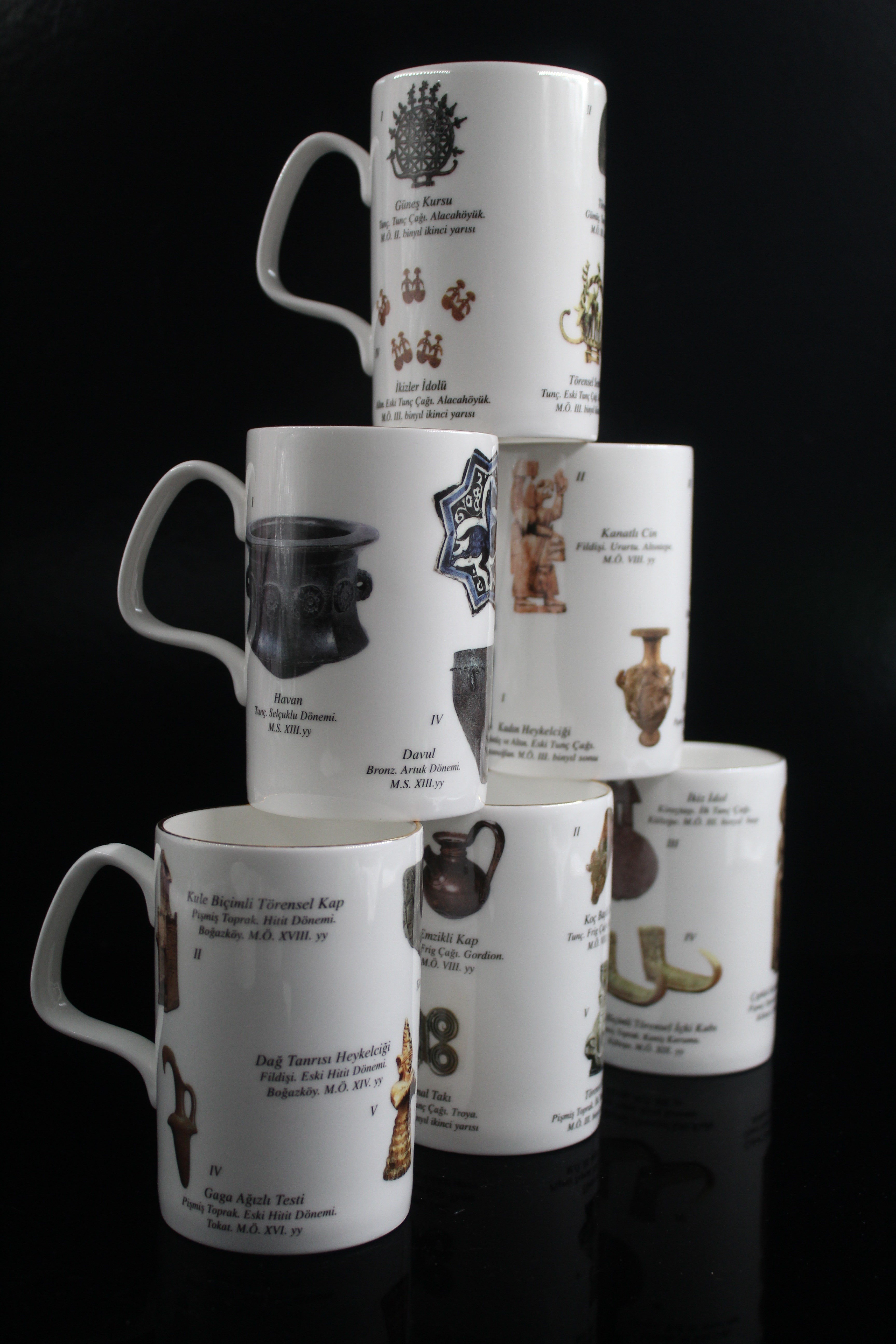 Paşabahçe Özel Seri 6 lı Bone China Kupa