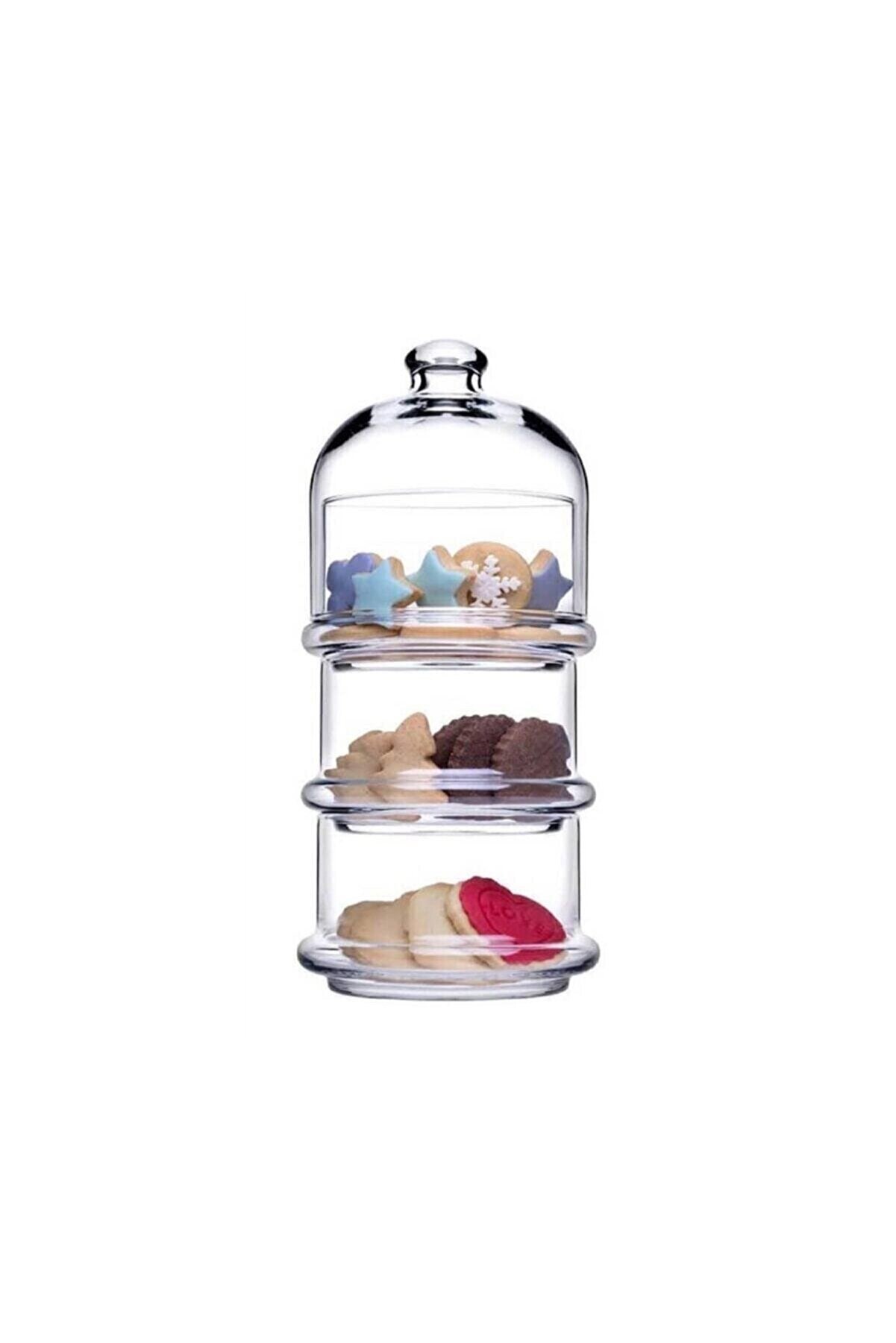 Paşabahçe Villa Patisserie 3 Katlı Drajelik 96815