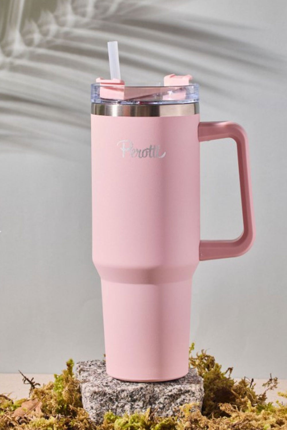 Perotti Colte V1 Paslanmaz Çelik Pembe Termos Bardak 1,2 Lt