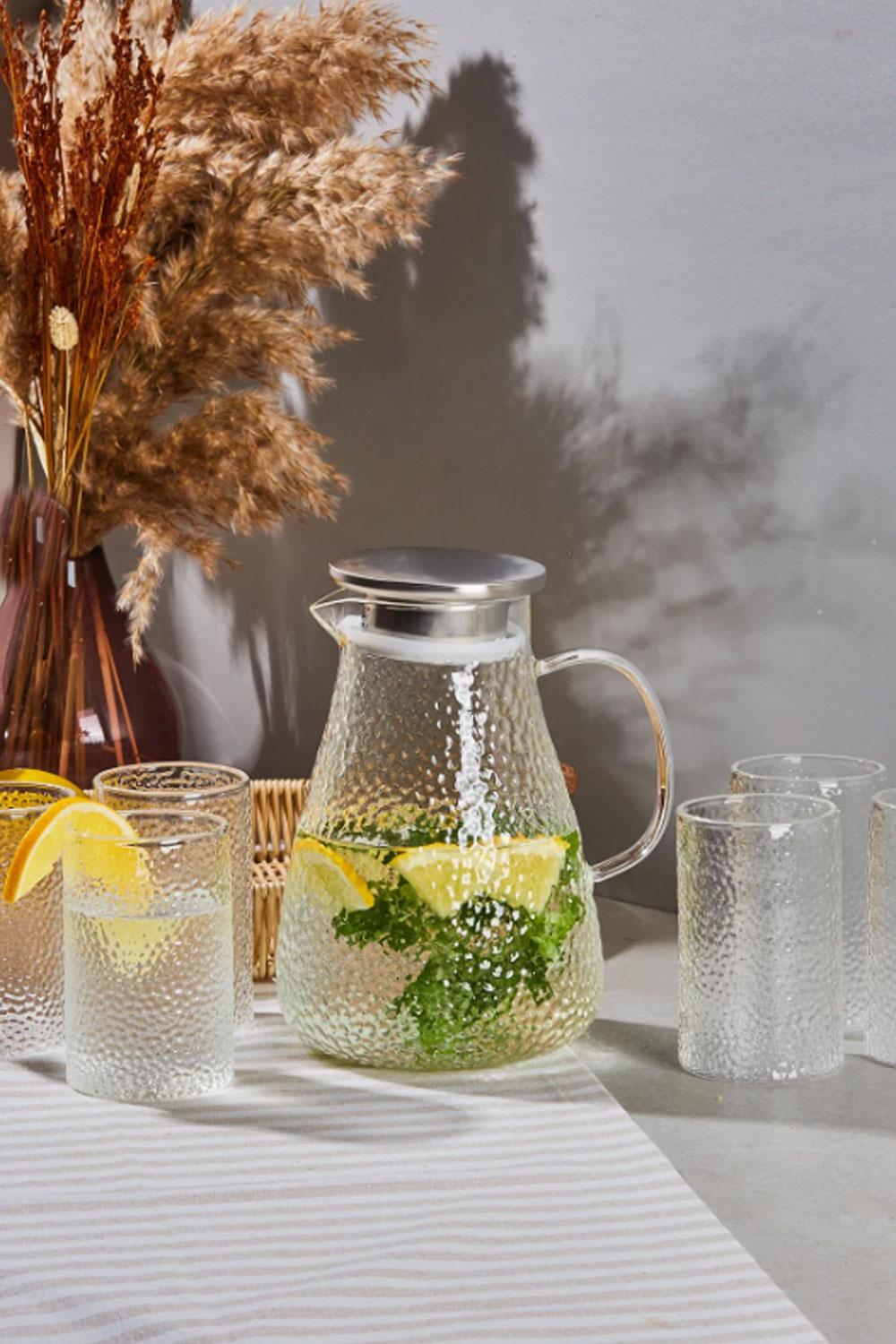 Perotti Savio 7 Parça Bardak ve Sürahi Set 1000 Ml