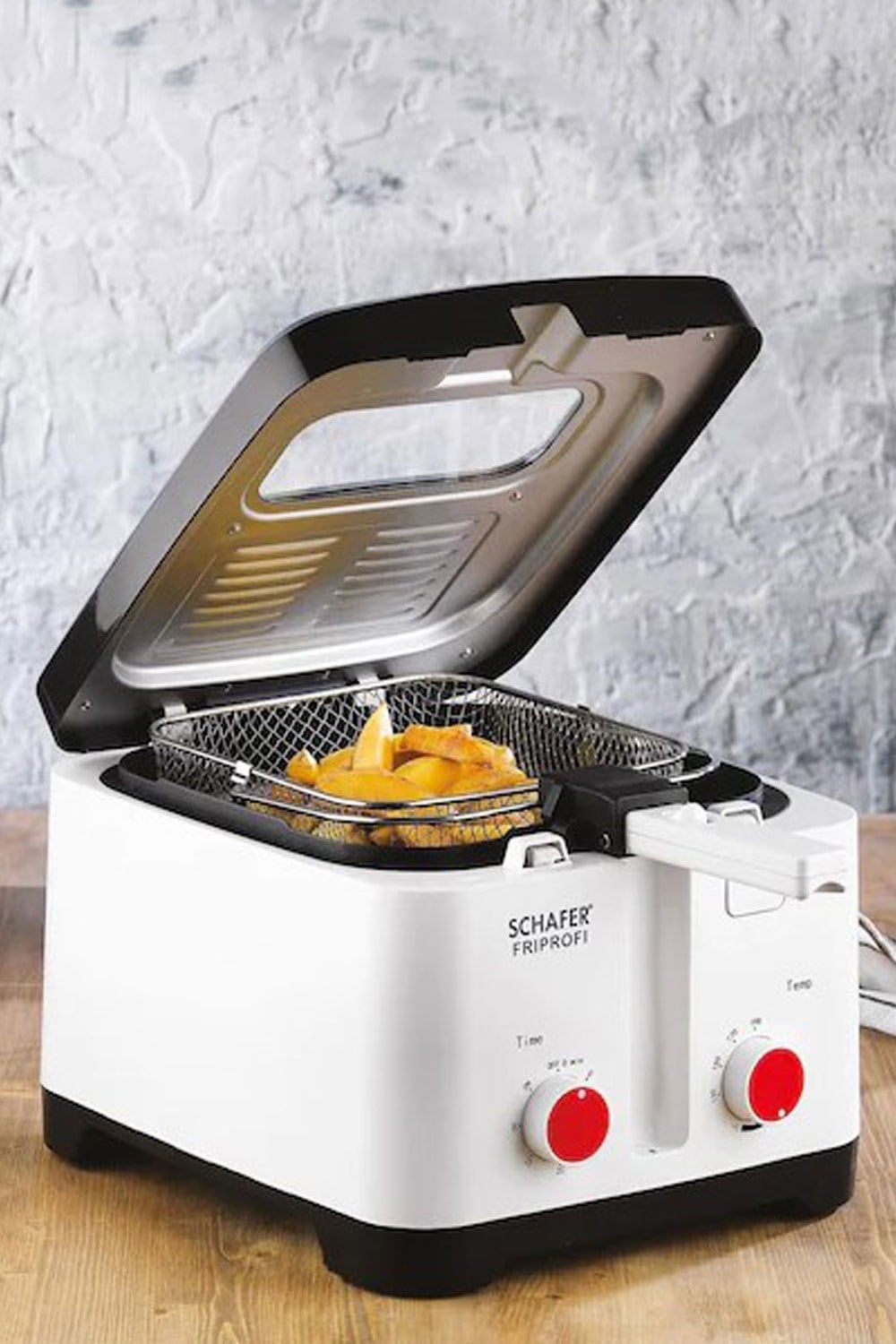 Schafer Friprofi Fritöz Beyaz Kızartma Makinesi
