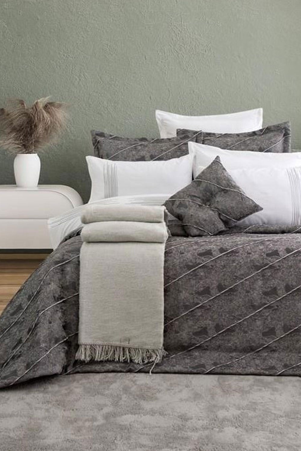 Schafer Home Paloma Çeyiz Seti 11 Parça-Gri