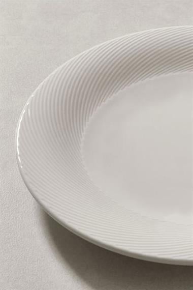 Güral Porselen Selanik 25 cm 6 lı Düz Servis Tabak