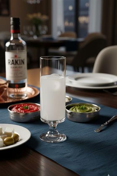 Paşabahçe El İmalatı Kristal Ayaklı Rakı Kadehi 1 Adet 122119 11257