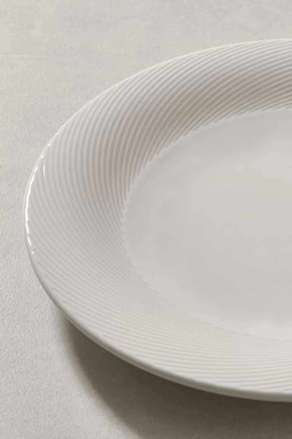 Güral Porselen Selanik 25 cm 6 lı Düz Servis Tabak