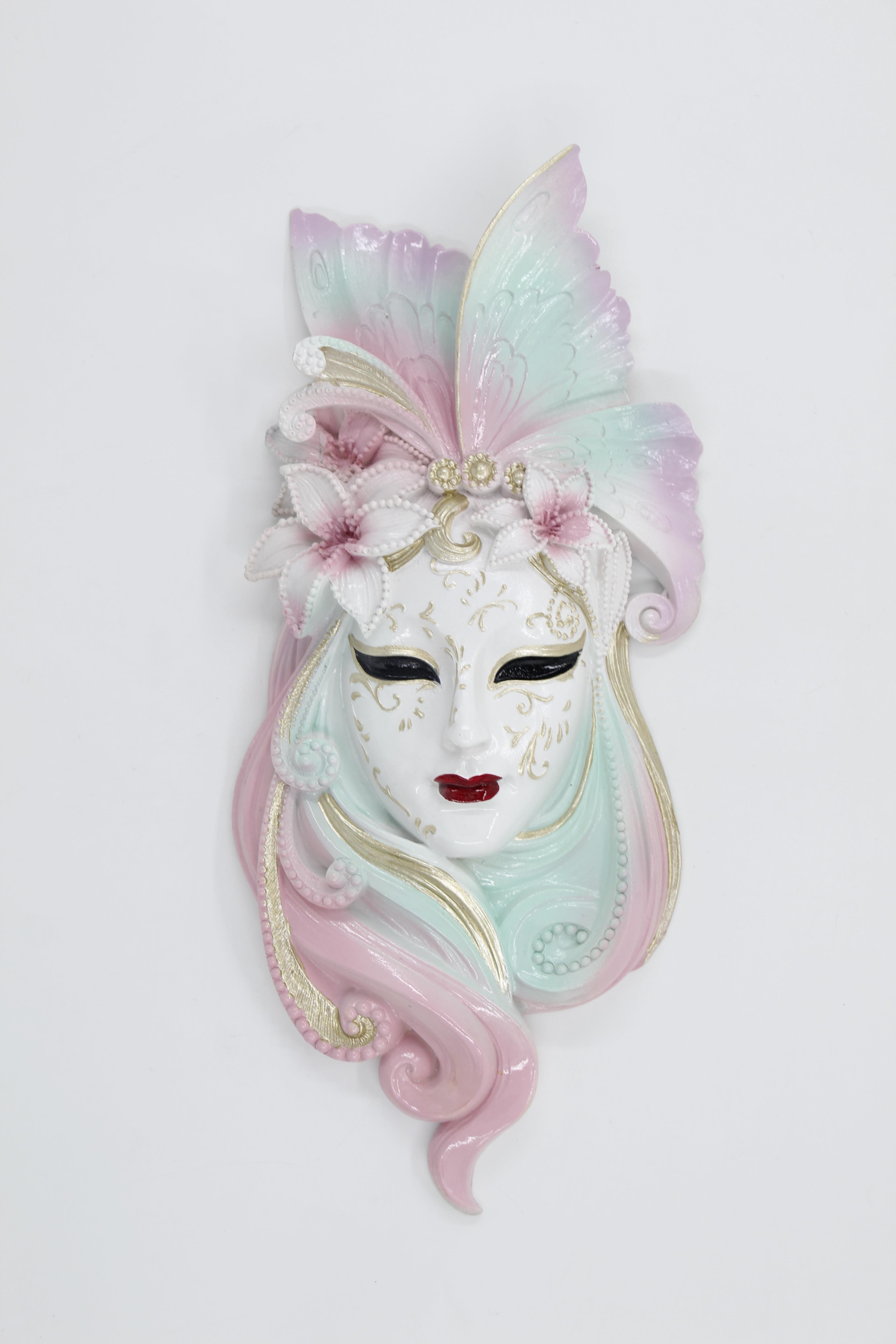 Maske Kelebek Pembe
