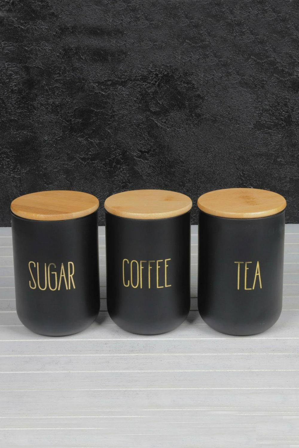 Mien Büyük Siyah Duo Baharat Set 3 Lü Duo100set-S