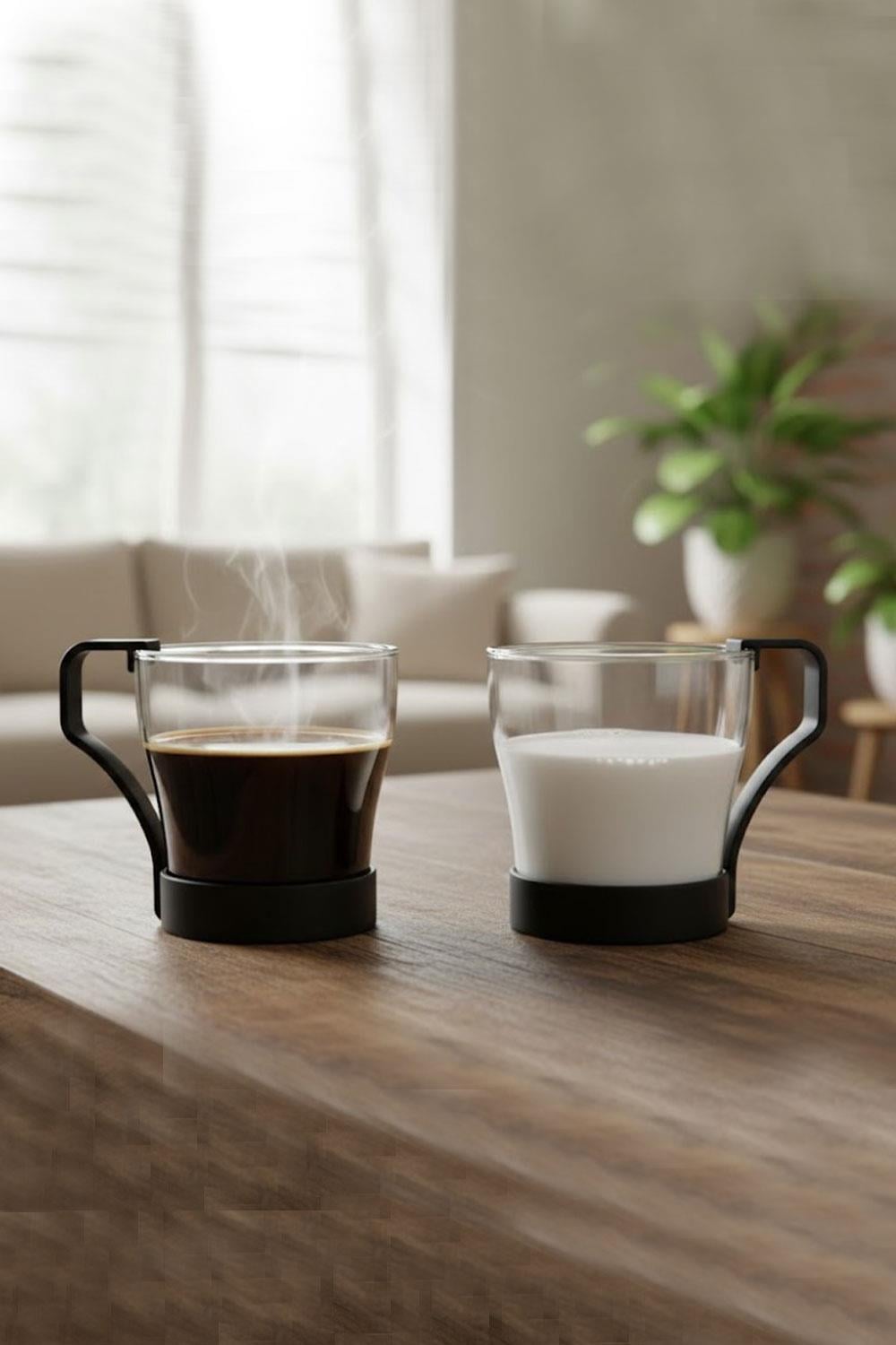 Paşabahçe 2 li  Kulplu Bardak Barista 420842 240 cc