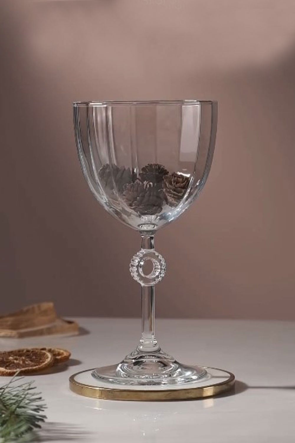 Paşabahçe Amore 6 Lı Ayaklı Kadeh Bardak 440303