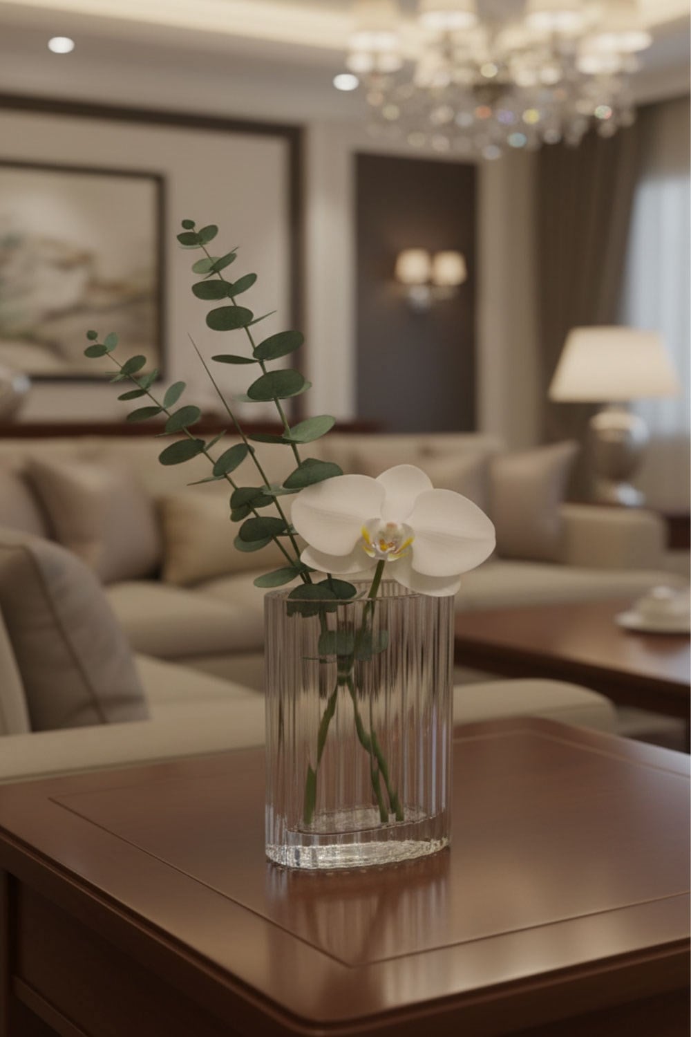 Paşabahçe Denizli Cam El İmalatı Kristal Mini Vazo 558916 19850