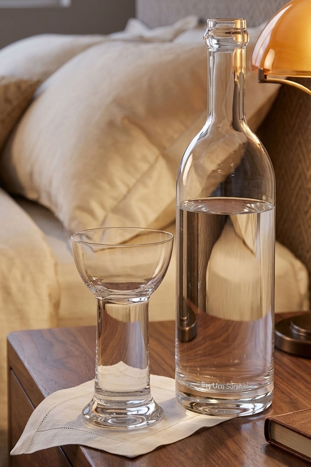 Paşabahçe Denizli Cam El İmalatı Kristal Başucu Sürahisi 1019059 91210