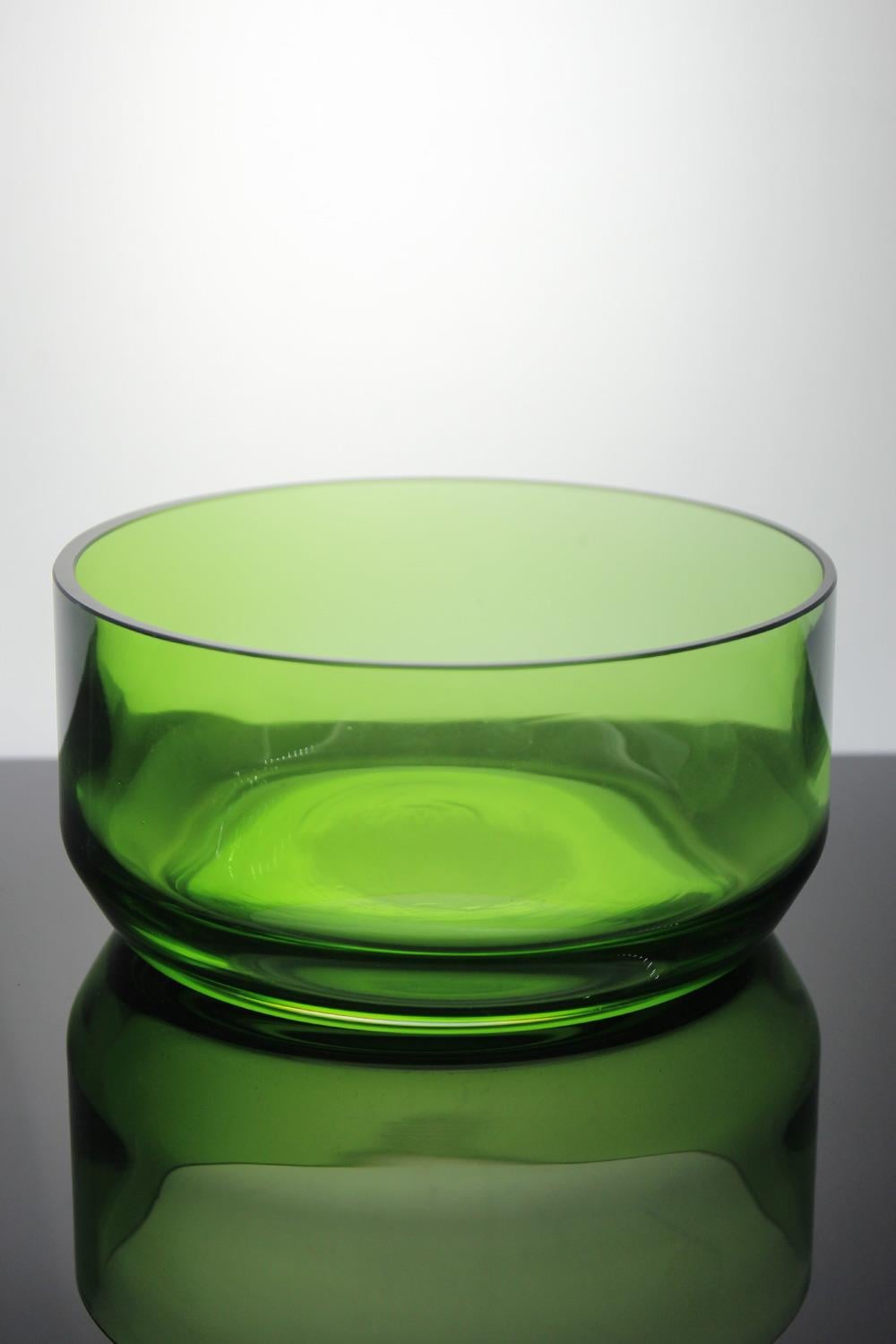 Paşabahçe Denizlicam El İmalatı Kristal Zümrüt Yeşili Kase 1008259 23200