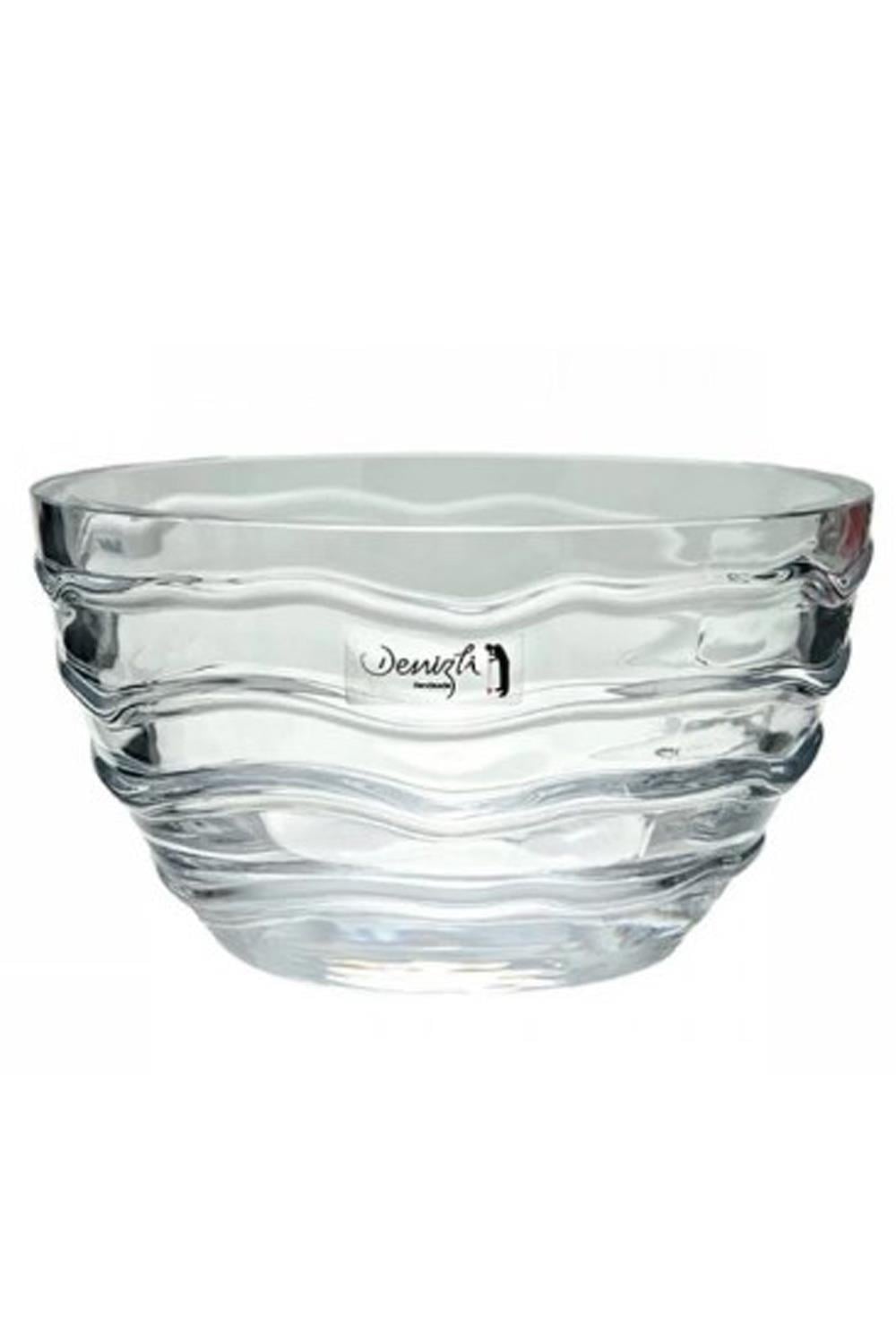 Paşabahçe Denizlicam El İmalatı Kristal Medcezir Kase 1 Adet 1011623 23269