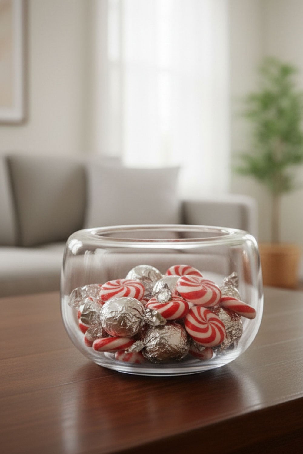 Paşabahçe El İmalatı Kristal Kalın Oval Kase 1 Adet 23460