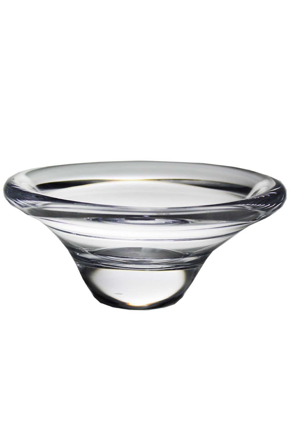 Paşabahçe El İmalatı Kristal Oval Kalın Kase 1 Adet 16992