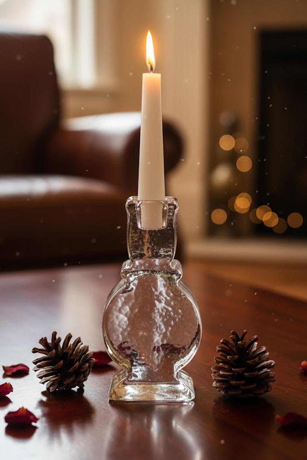 Paşabahçe El İmalatı Kristal Şamdan Mumluk 1 Adet 25183