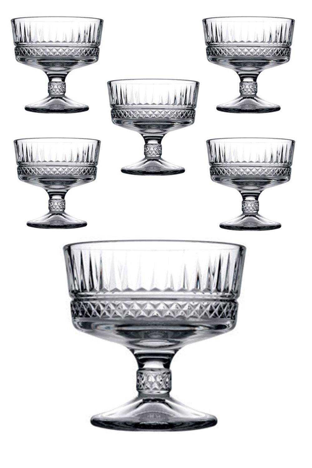 Paşabahçe Elysia 6 lı Ayaklı Kase 51749