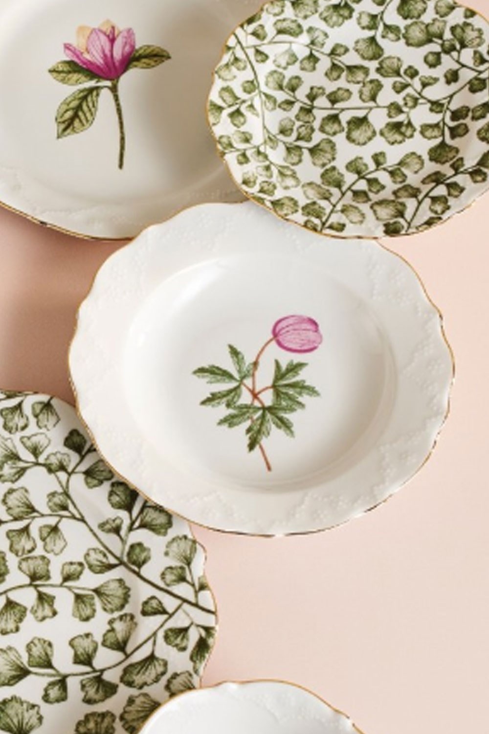 Porland Flower Çukur Tabak 1 Adet 19 Cm