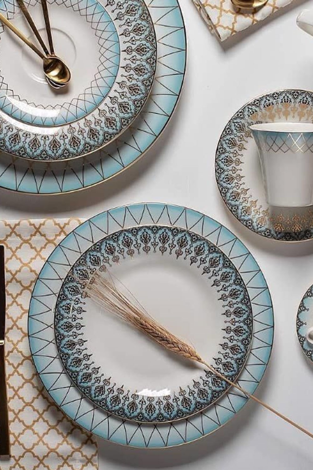 Porland Mahpeyker 1 Adet  Pasta Tabağı 22 Cm