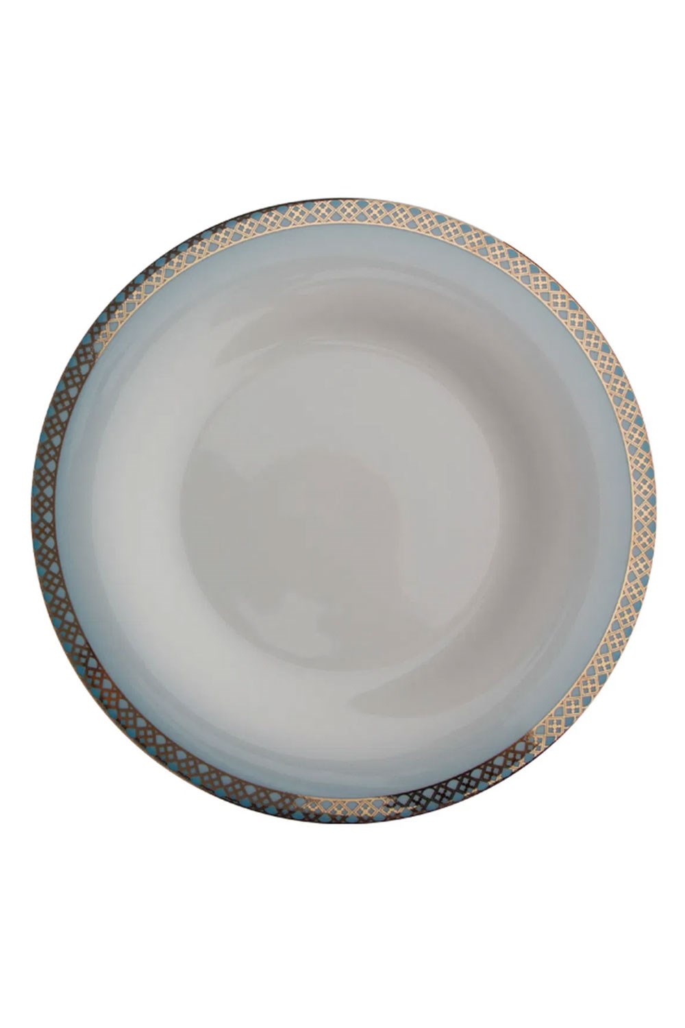 Porland Mahpeyker Desen 1 Adet Düz Tabak 28 Cm