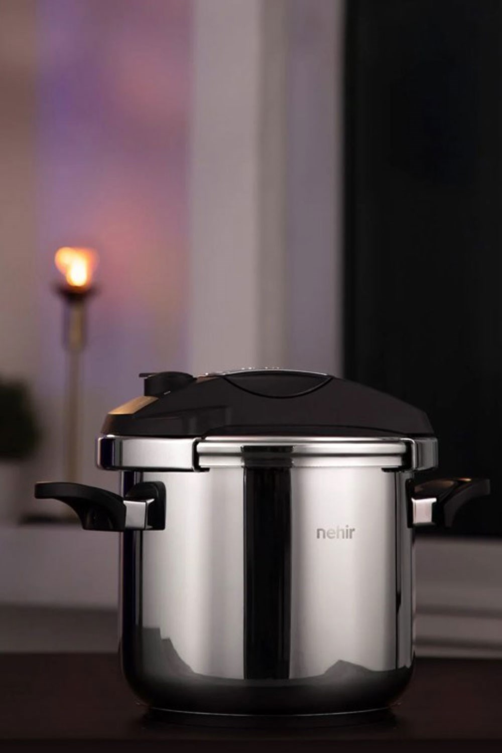 Silver Matik Paslanmaz Çelik 5 Litre Düdüklü Tencere