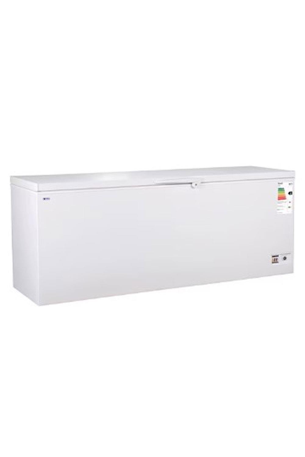 Uğur UDD 600 BK Krom Blok Kapaklı Beyaz Derin Dondurucu