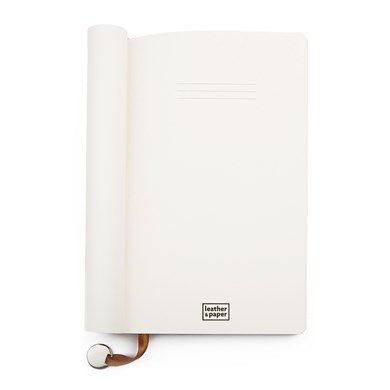 Büyük Boy Taba Deri Defter 13 x 21 Çizgili