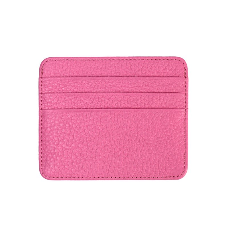 Deri Kredi Kartlık Pembe
