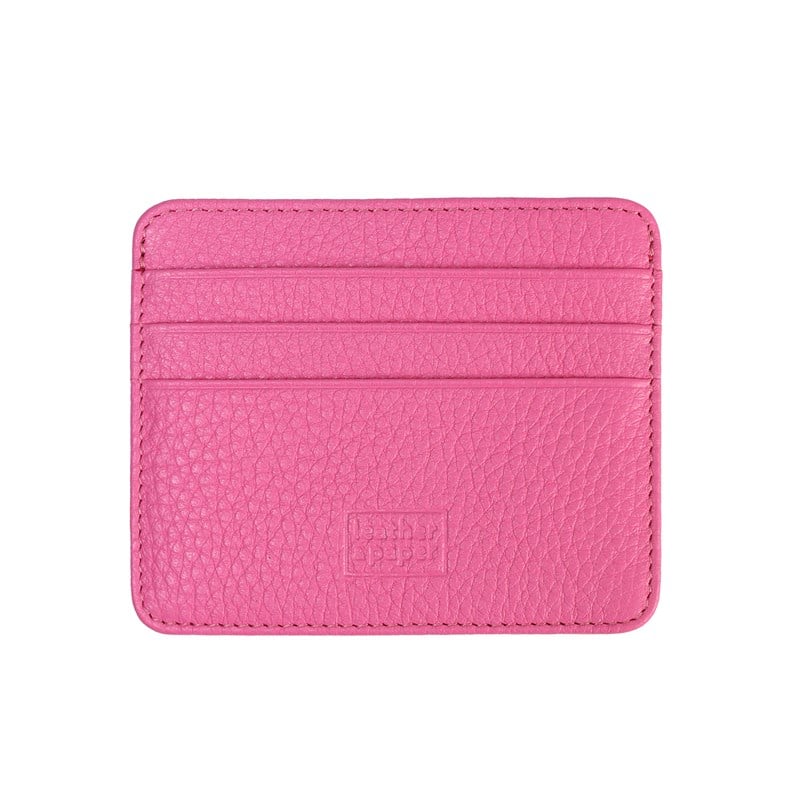 Deri Kredi Kartlık Pembe