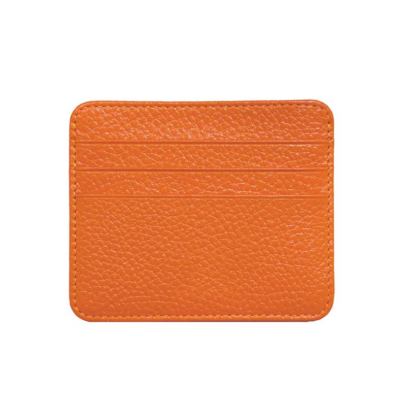 Deri Kredi Kartlık Turuncu