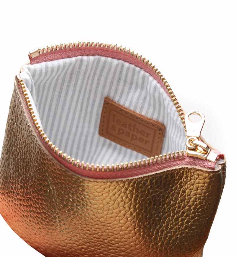 Deri Mini Çanta Dore