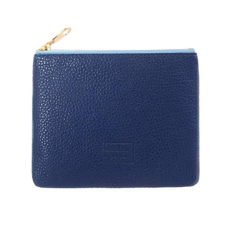 Deri Mini Çanta Mavi