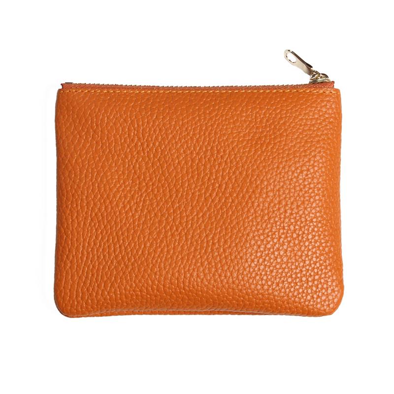 Deri Mini Çanta Turuncu