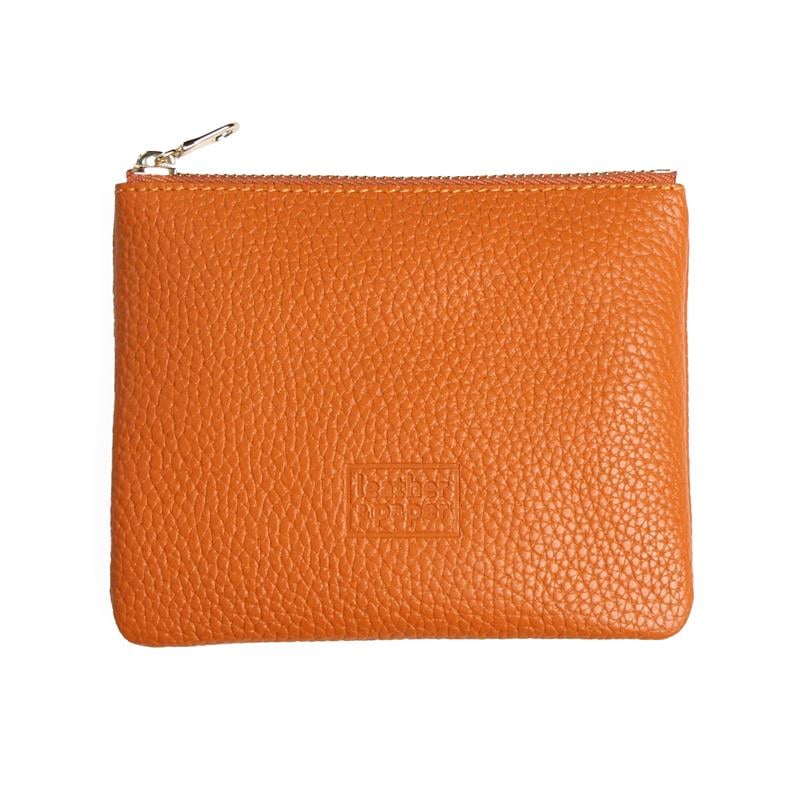 Deri Mini Çanta Turuncu