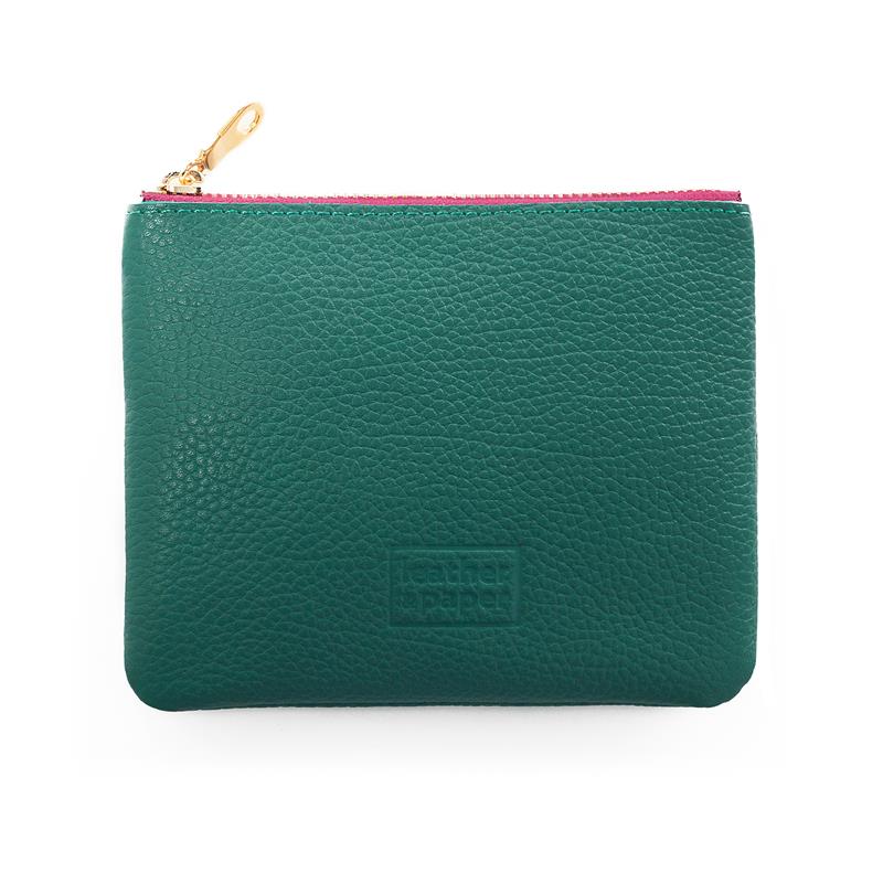 Deri Mini Çanta Zümrüt Yeşil