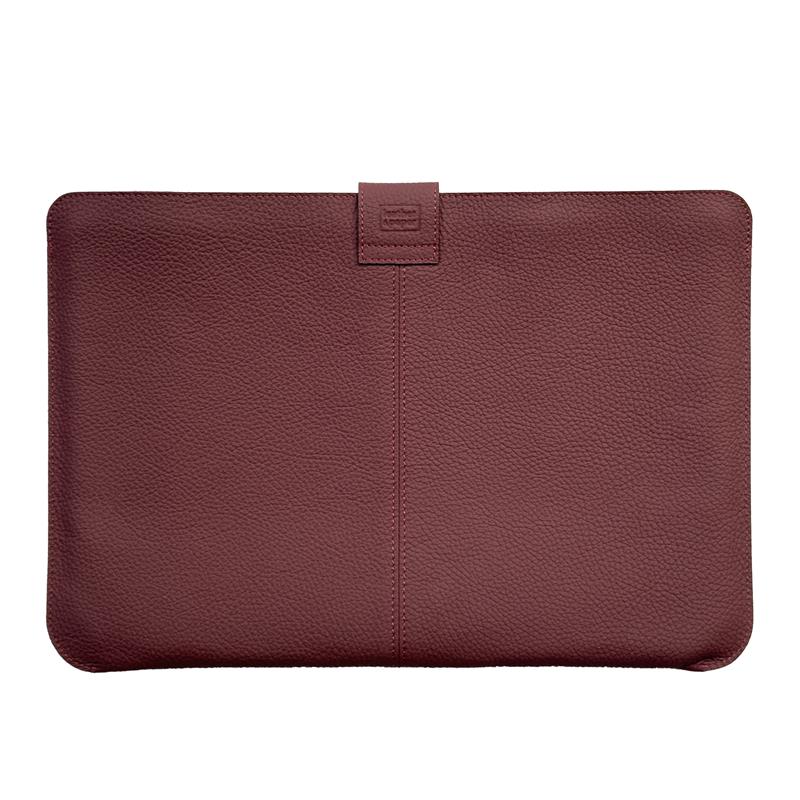Deri Slim Laptop Kılıfı 14 Bordo