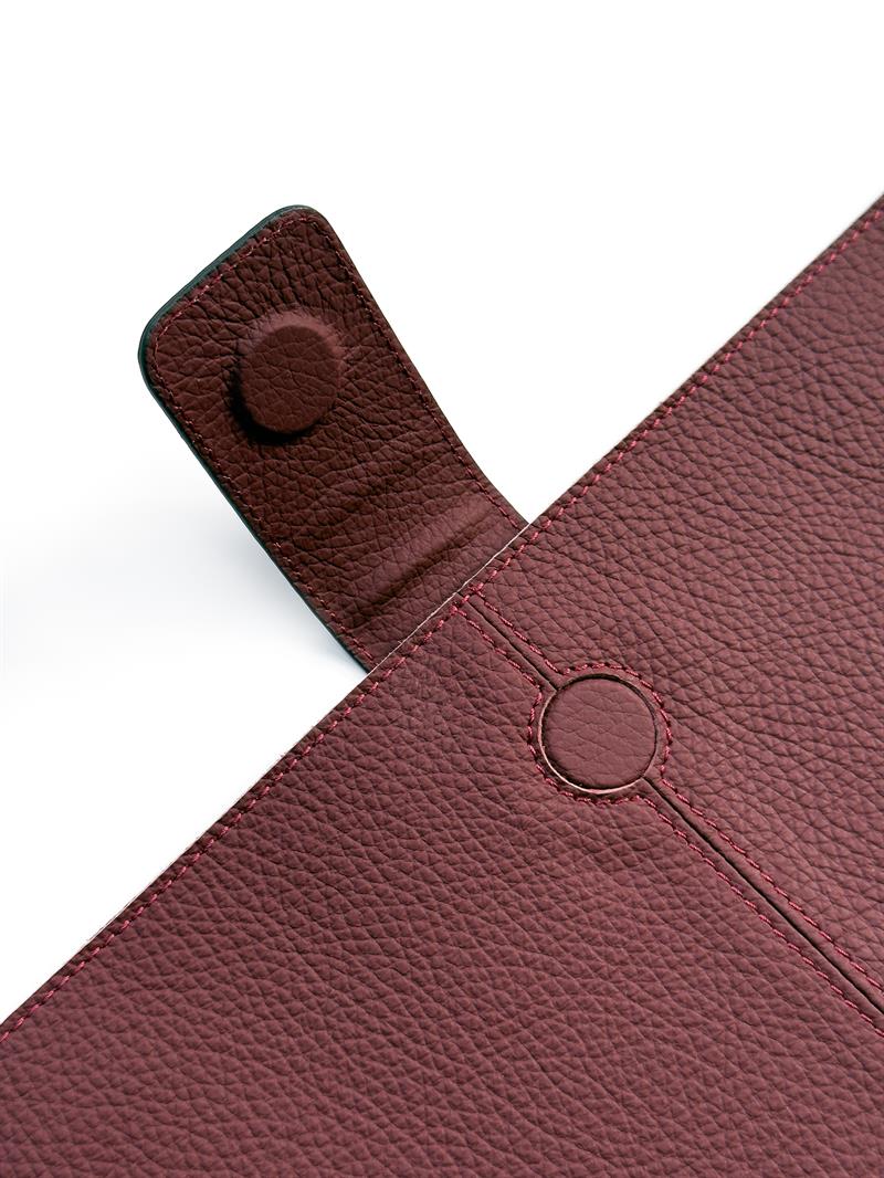 Deri Slim Laptop Kılıfı 14 Bordo