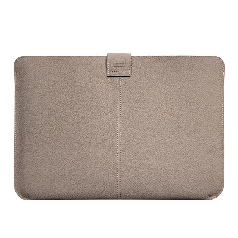 Deri Slim Laptop Kılıfı 14 Vizon