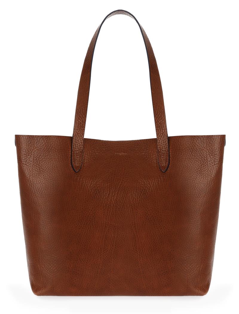 Kahve Deri Tote Çanta Classic